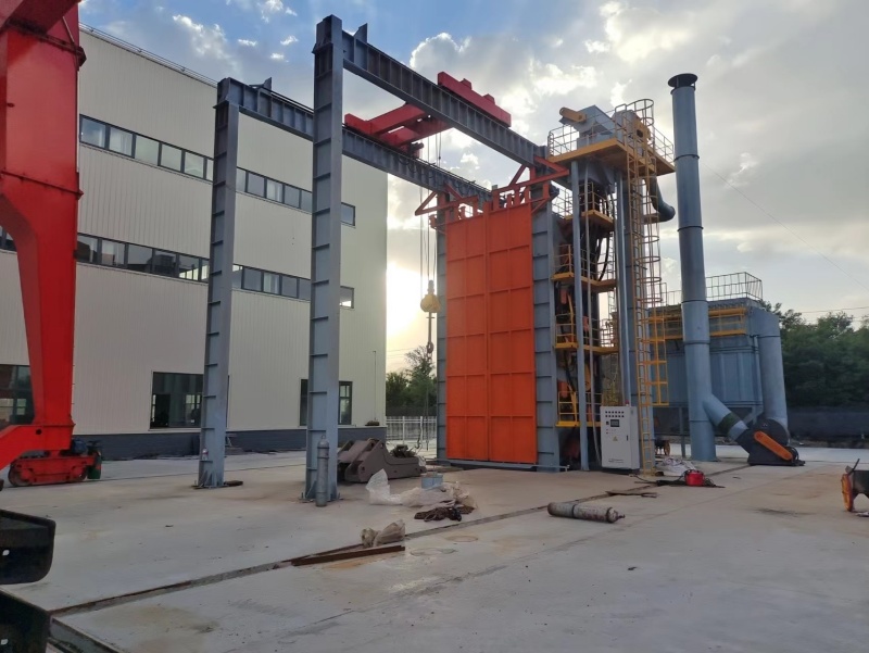 華星吊鉤拋丸機的日常操作